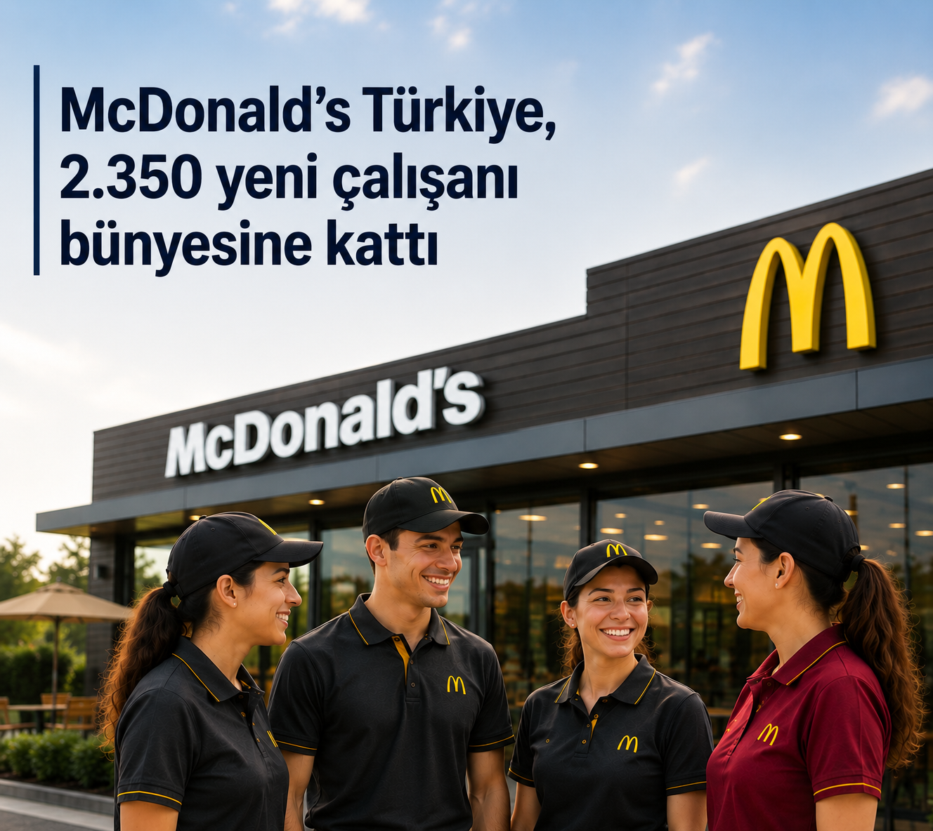 McDonald's Türkiye'den İstihdam ve Çeşitliliğe Büyük Katkı: 2.350 Yeni Çalışan